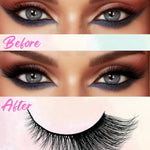 5pairs Cat Eye False Eyelashes