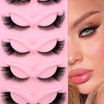 5pairs Cat Eye False Eyelashes