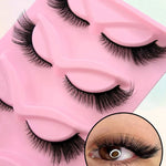 5pairs Cat Eye False Eyelashes