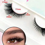 5pairs Cat Eye False Eyelashes