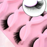 5pairs Cat Eye False Eyelashes