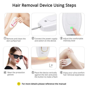 BELLA BODZ® Handheld IPL Permanent Hair Removal Device