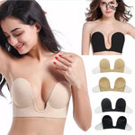 BELLA BODZ® Plunging Self Adhesive Push Up Bra