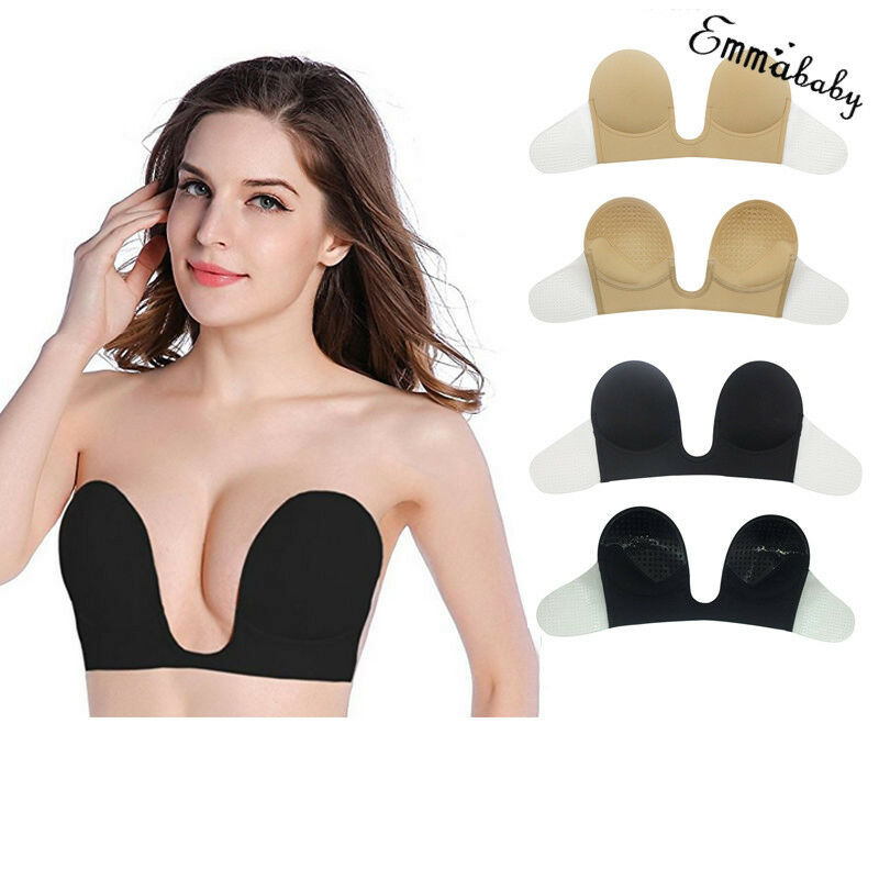 BELLA BODZ® Plunging Self Adhesive Push Up Bra